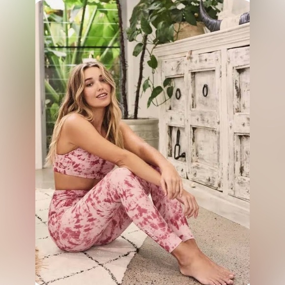 Lorna Jane Pants - Lorna Jane Tie Dye Core Full Length Leggings